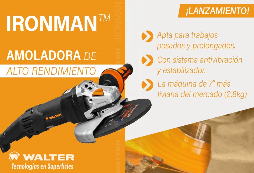 Amoladora Angular Fein - Iron Man